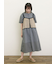 【S/Mサイズ】オーバーレース切替ワンピース