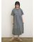 【S/Mサイズ】オーバーレース切替ワンピース