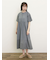 【S/Mサイズ】オーバーレース切替ワンピース