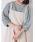 肩フリルキャミワンピース
