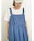 肩フリルキャミワンピース