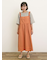 肩フリルキャミワンピース