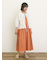 肩フリルキャミワンピース