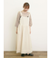 肩フリルキャミワンピース