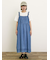 肩フリルキャミワンピース