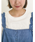 肩フリルキャミワンピース
