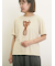 花瓶柄コード刺繍Tシャツ