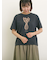 花瓶柄コード刺繍Tシャツ