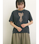 花瓶柄コード刺繍Tシャツ