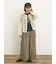 花瓶柄コード刺繍Tシャツ