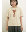 花瓶柄コード刺繍Tシャツ