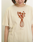 花瓶柄コード刺繍Tシャツ