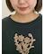 花瓶柄コード刺繍Tシャツ