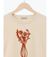 花瓶柄コード刺繍Tシャツ