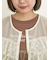 異素材フリルベスト