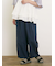 製品染めバイオ加工切替パンツ