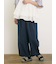 製品染めバイオ加工切替パンツ