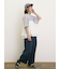 製品染めバイオ加工切替パンツ