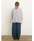 製品染めバイオ加工切替パンツ