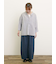製品染めバイオ加工切替パンツ