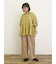 製品染めバイオ加工切替パンツ