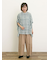 製品染めバイオ加工切替パンツ