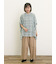 製品染めバイオ加工切替パンツ