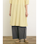 製品染めバイオ加工切替パンツ
