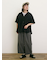 製品染めバイオ加工切替パンツ