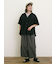 製品染めバイオ加工切替パンツ