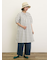 製品染めバイオ加工切替パンツ
