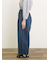 製品染めバイオ加工切替パンツ
