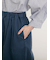 製品染めバイオ加工切替パンツ
