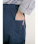 製品染めバイオ加工切替パンツ