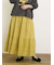 裾レースティアードスカート