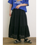 裾レースティアードスカート