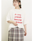 【UVカット】ロゴプリントTシャツ