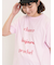 【UVカット】スラブ天竺ロゴプリントTシャツ