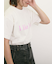 【UVカット】スラブ天竺ロゴプリントTシャツ