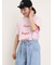 【UVカット】スラブ天竺ロゴプリントTシャツ