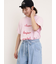 【UVカット】スラブ天竺ロゴプリントTシャツ