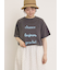 【UVカット】スラブ天竺ロゴプリントTシャツ
