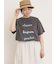 【UVカット】スラブ天竺ロゴプリントTシャツ