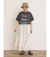 【UVカット】スラブ天竺ロゴプリントTシャツ