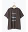 【UVカット】スラブ天竺ロゴプリントTシャツ