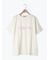 【UVカット】スラブ天竺ロゴプリントTシャツ