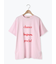 【UVカット】スラブ天竺ロゴプリントTシャツ