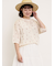 小花柄プリントカーディガン
