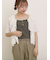 フリルカラーブラウス