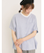 【クールコットン】柄アソートクレリック袖タックブラウス